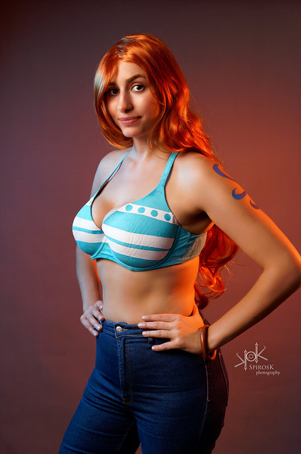 Irini Alferei as Nami from One Piece by SpirosK photography (The 