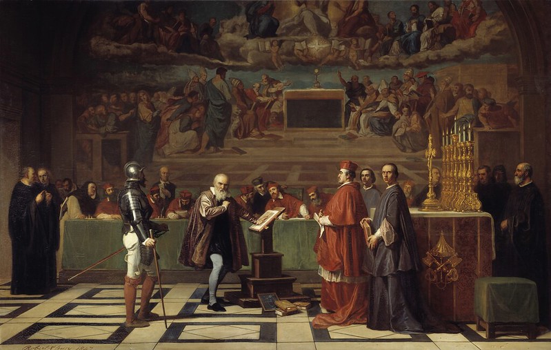 Galileo ante el Santo Oficio, s. XIX