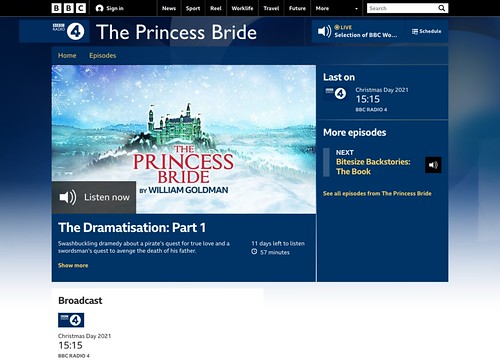 Screenshot: Princess Bride | by planeta