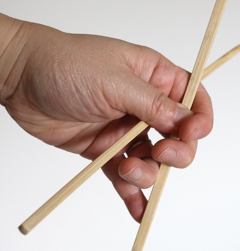 Hand with Chopsticks #4