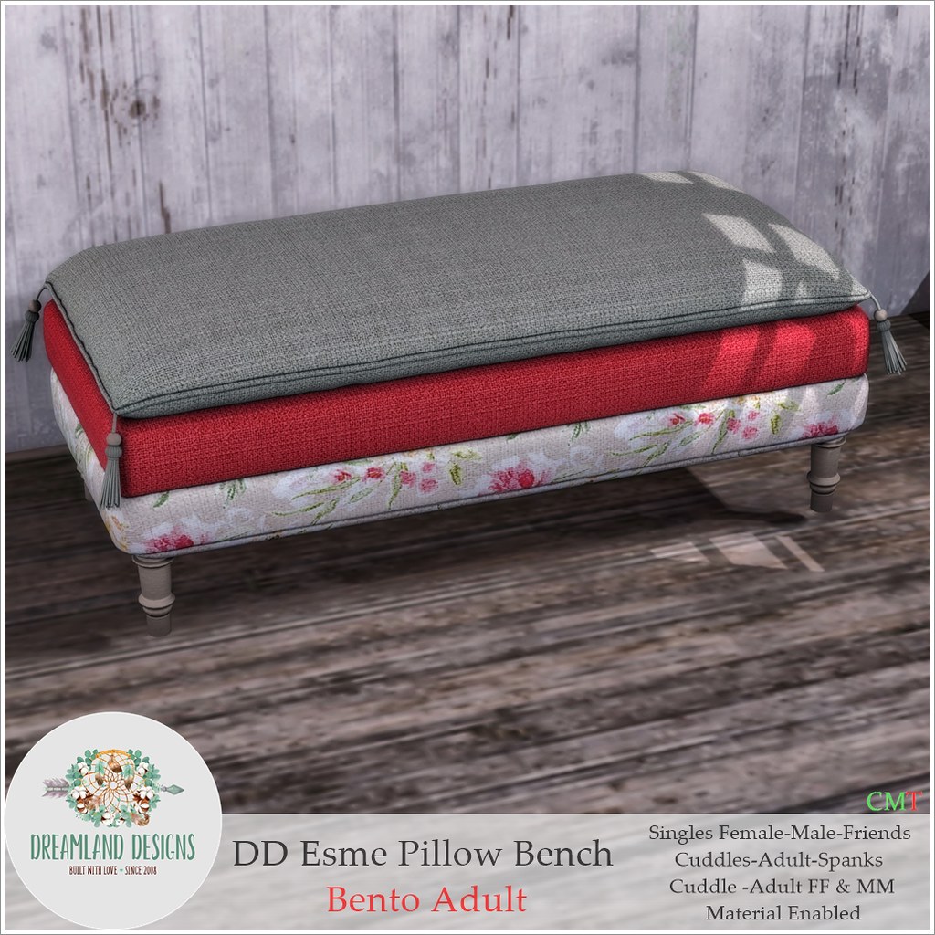 DD Esme Pillow Bench-Adult