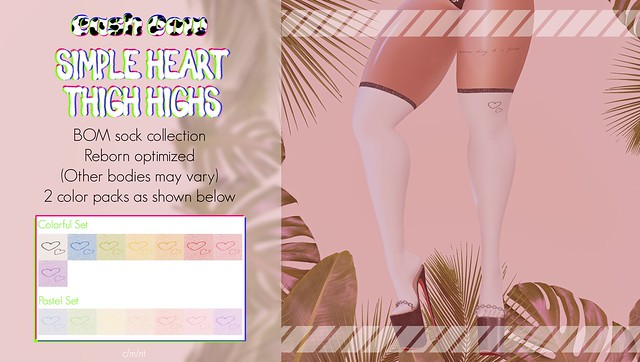 NEW RELEASE: Simple Heart Sock Collection