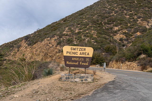 Switzer Picnic Area at Angeles National Forest