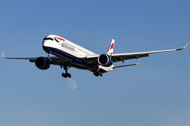 G-XWBA British Airways A350-1000 London Heathrow