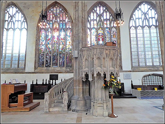 The Pulpit in Hull Minster ..