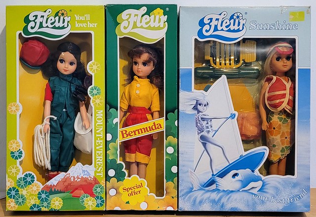 Boxed Fleur dolls
