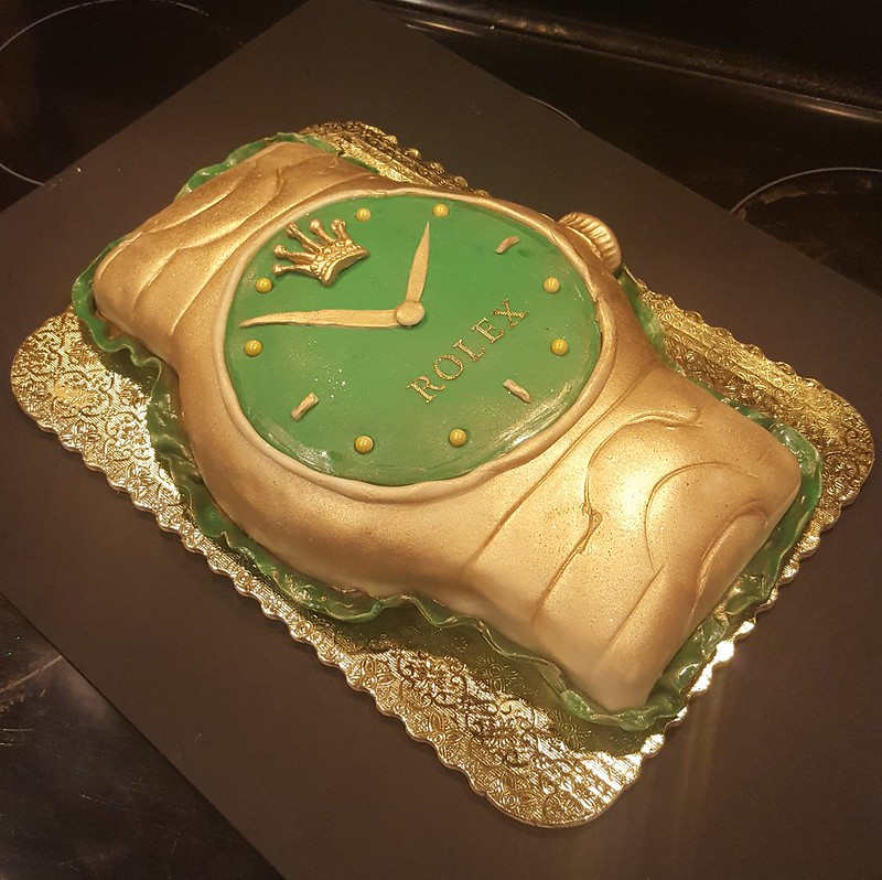 Rolex Cake by Batter Up Baby Custom Cakes