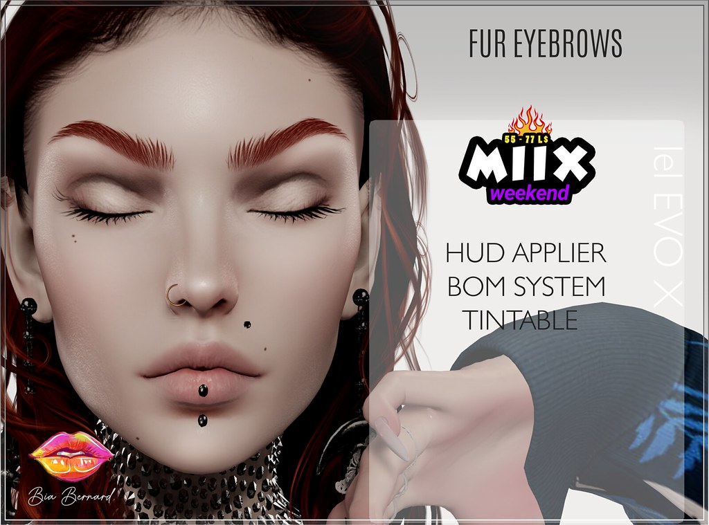 MiixW_BB_Store_fur Eyebrows – Lelutka Applier