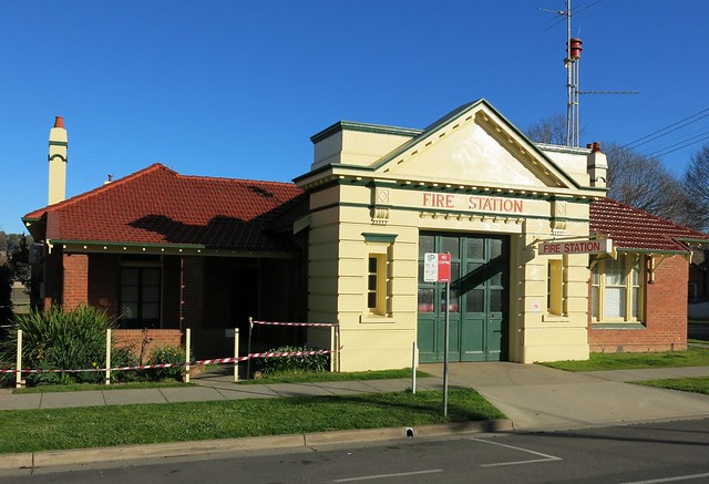 Fire Station, Albury, NSW, 1916