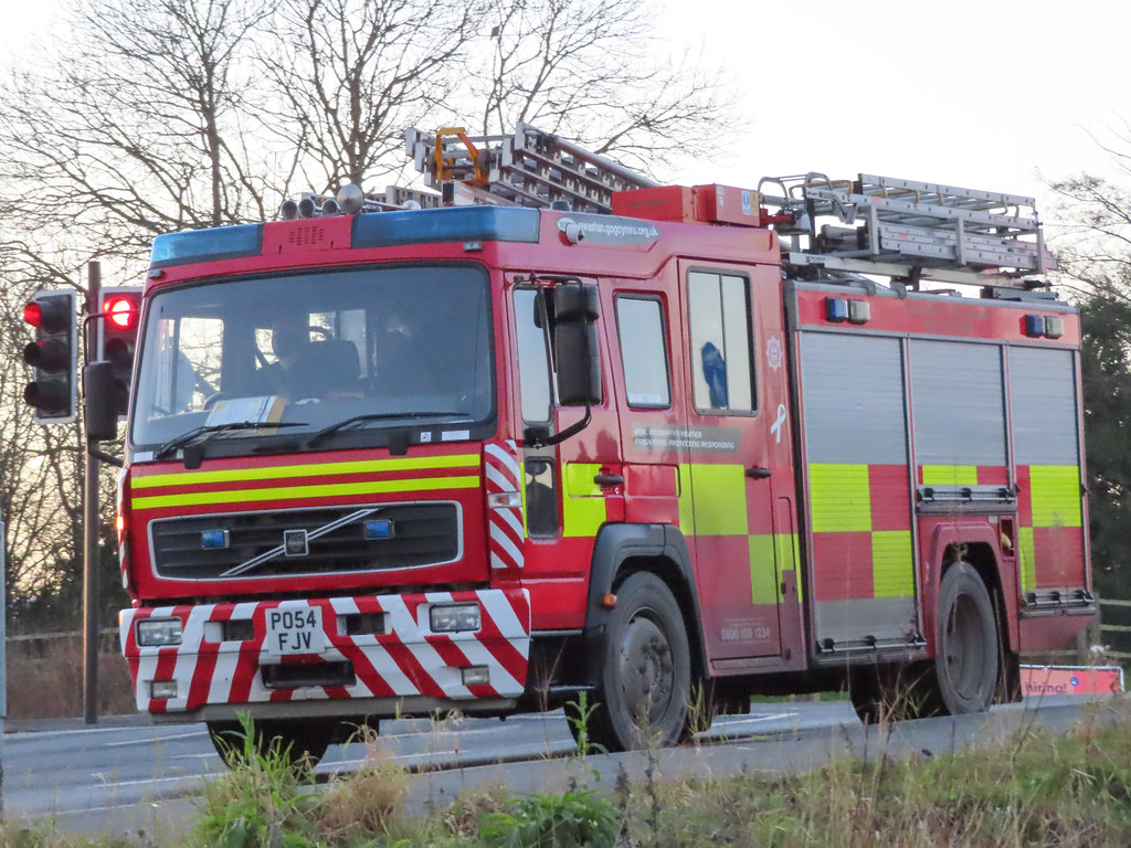 North Wales fire and rescue Volvo FL/Saxon Pumping Alliance P