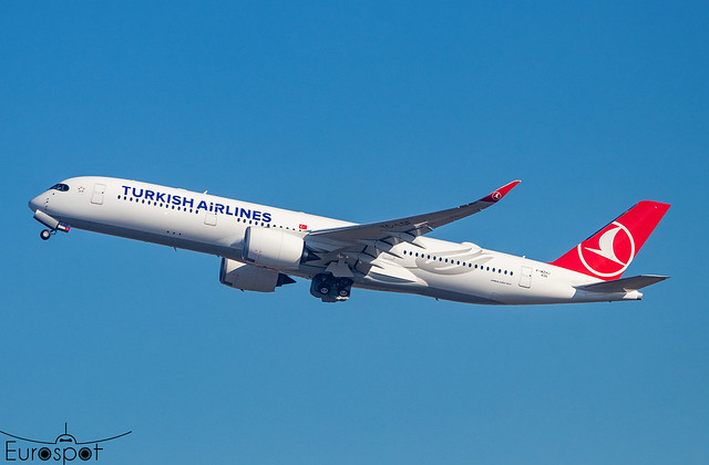 F-WZHJ / TC-LGF Airbus A350-941 Turkish Airlines s/n 496 - First flight * Toulouse Blagnac 2022 *