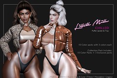 Lilleth Mills - Chilled Puffer Jacket & Top for Thirsty Event