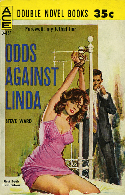 Ace Books D-451 - Steve Ward - Odds Against Linda