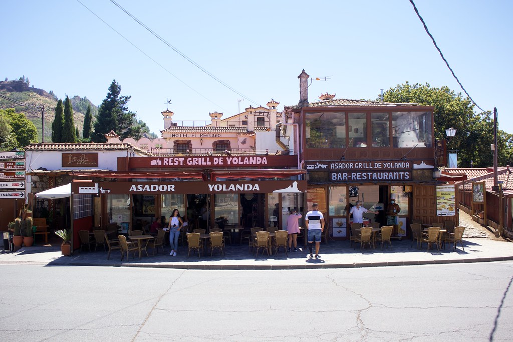 Restaurantes en la Cruz de Tejeda