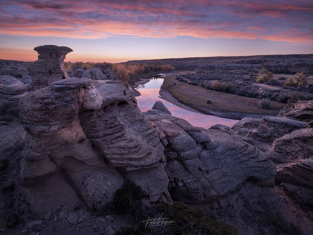'Milk River' - Writing On Stone Provincial Park