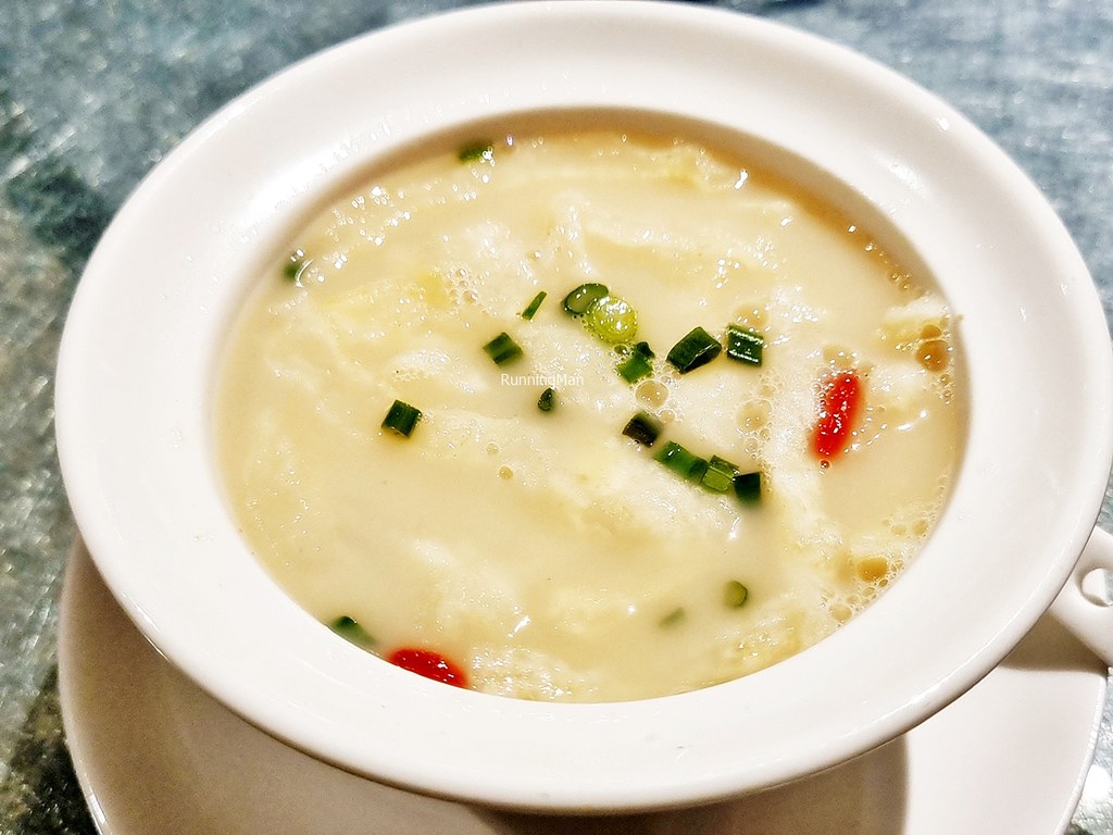 Double-Boiled Shark Cartilage Soup With Superior Fish Maw