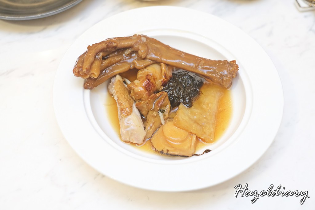 Min Jiang Restaurant-Braised Spring Chicken with Iberico Pork Rolls & Abalone in Pot-1