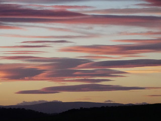 Lenticular Cloud Sunset