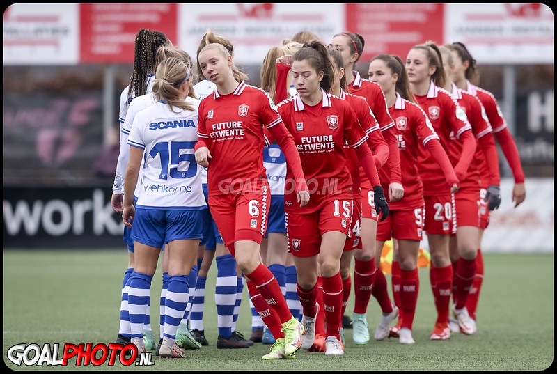 PEC Zwolle - FC Twente vrouwen 16-01-2022