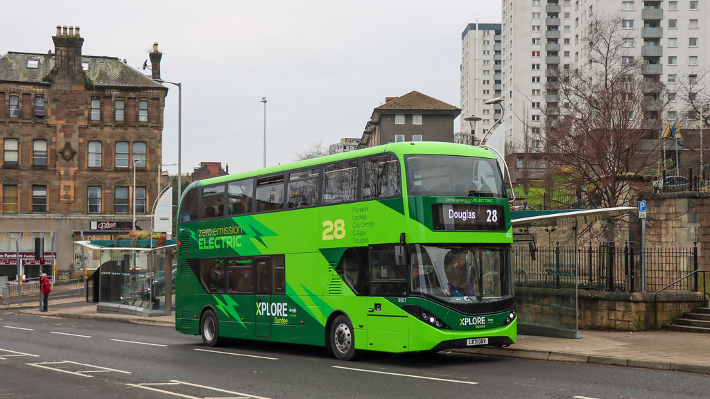 Tayside 8507 LB71OBV | LB71 OBV is a BYD D8UR-DD/Alexander D… | Flickr