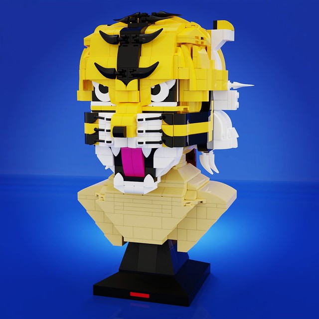 Tiger Mask in LEGO Helmet style!!