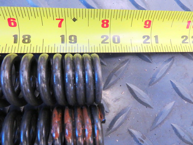 Fork Springs Are About 19-11/16 inch (50 mm) Long