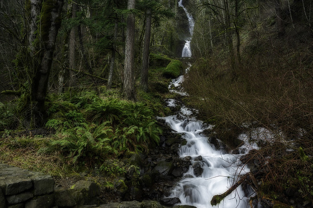 Wahkeena Falls, Columbia Gorge, Oregon