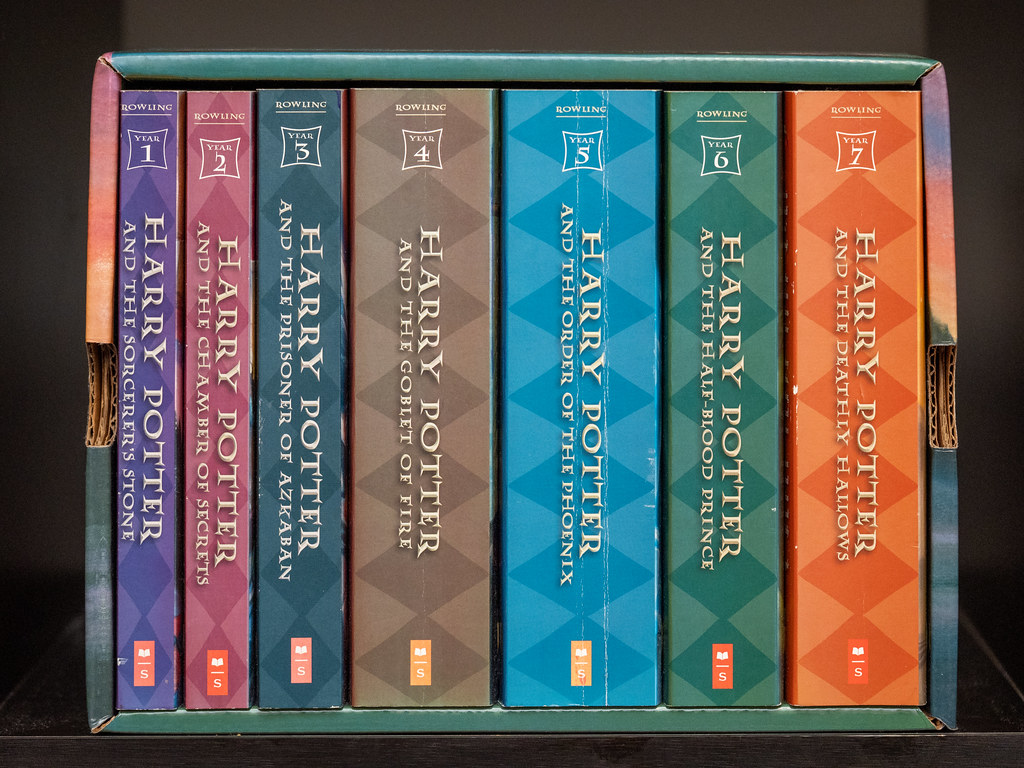 Harry Potter Book Collection, Chamber of Secrets, Deathly H…