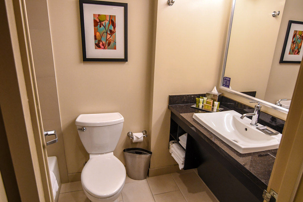 Hilton Anaheim bathroom