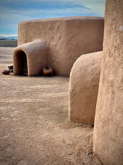 Pueblo Grande, Hohokam homes (rebuilt)