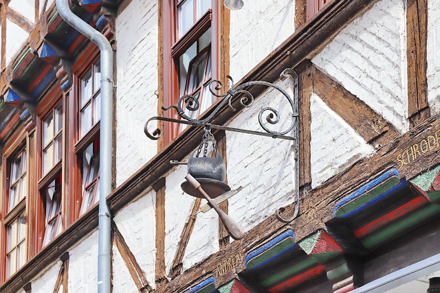 Altes Schild in Quedlinburg 11.9.2021 2740
