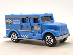 MATCHBOX INTERNATIONAL 4000 SERIES ARMORED TRUCK NO16 NATIONAL SECURITY TRANSFER COMPANY 1/64