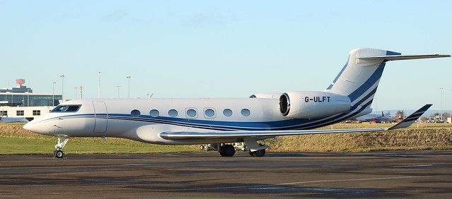 Gulfstream G600: G-ULFT Newcastle Airport