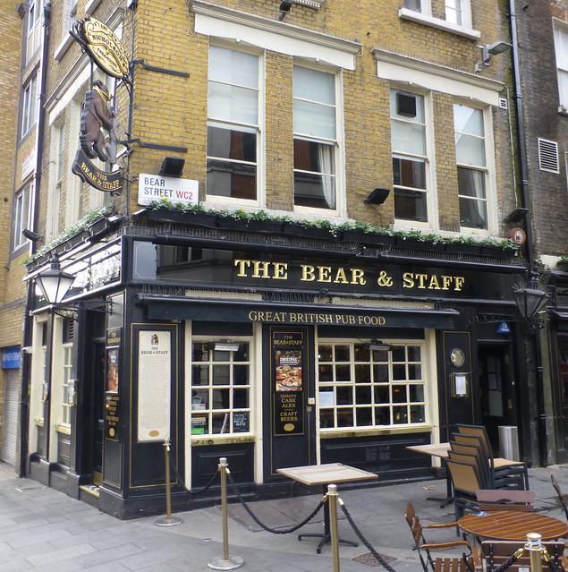 Bear & Staff, London WC2. - 2021