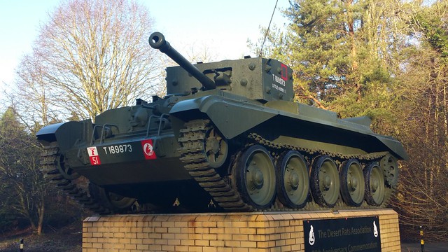 WWII Cromwell Mk.IV ''Little Audrey'' Cruiser Tank, Round Covert, Ickburgh.