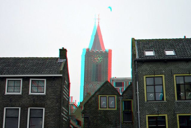 kerktoren St.Janskerk Schiedam 3D