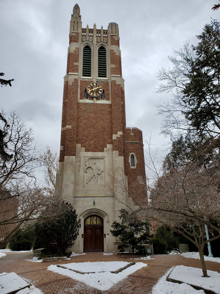 Beaumont Tower at Michigan State University. Photo by howderfamily.com; (CC BY-NC-SA 2.0)