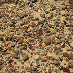 26761: sherds on sand at Dimai