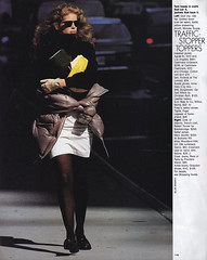 Elle editorial shot by Gilles Benison 1988