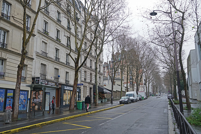 Rue David d'Angers - Paris (France)