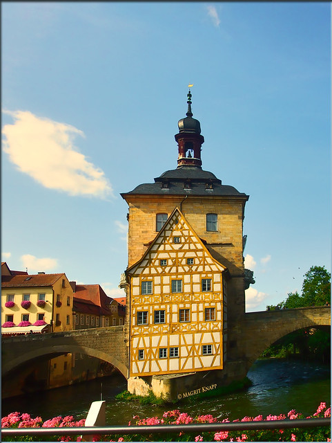 Altes Rathaus in Bamberg.