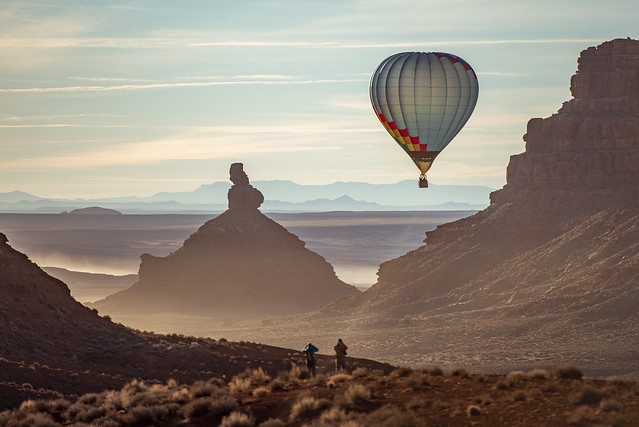 Ballooning in the Valley of the Gods
