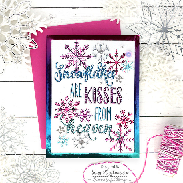 snowflakes are kisses