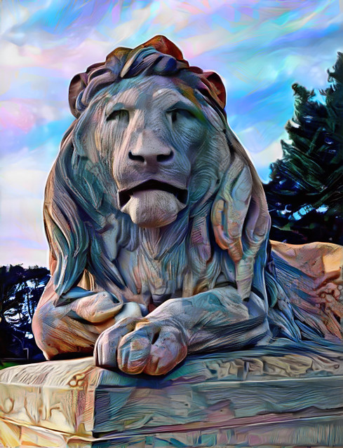 Lion at the Legion