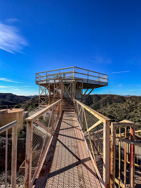 San Vicente Mountain: Old Nike Missile Site