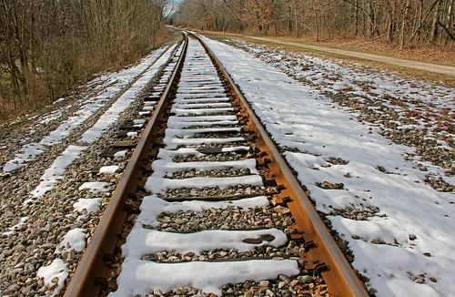 railroadtracks railroadtracksinsnow bradylakeohio erierailroad