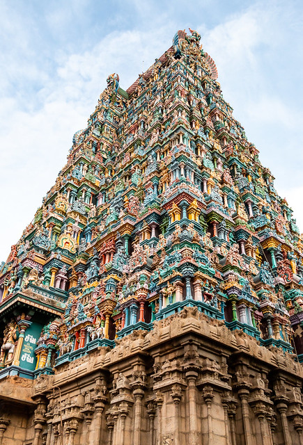 Madurai 143 - Sri Meenakshi Sundareshwarar Temple - C