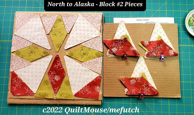 North to Alaska-Block #2 pieces