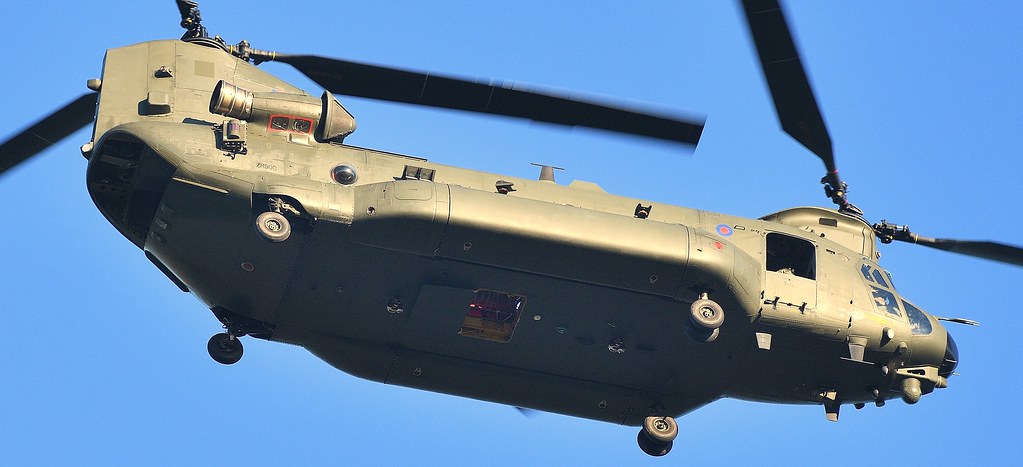 RAF Boeing-Vertol Chinook Helicopter CH-47D ZH900 HC6