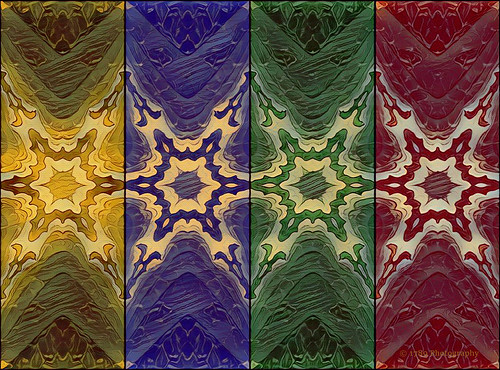 january abstract design colour multicoloured shapes segmented segments texture art artwork